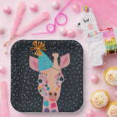 Partij Dier Giraffe Papier Borden Papieren Bordje (Feest)