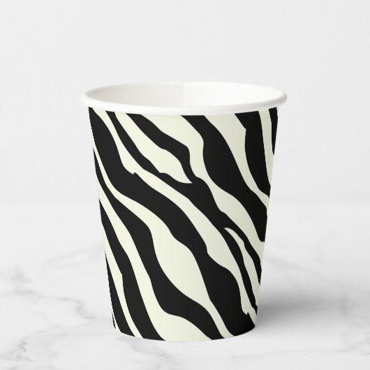 Partij Dier Zebra Print Papier Cup Papieren Bekers (Links)