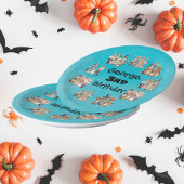 Partij Dieren Thema Custom Naam Verjaardagsfeest Papieren Bordje