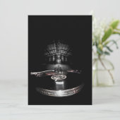 Partij DJ-uitnodiging Kaart (Staand voorkant)