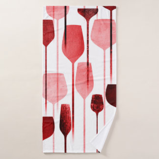 Partij drink naadloos patroon badhanddoek