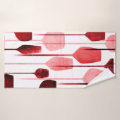 Partij drink naadloos patroon badhanddoek (Badhanddoek)