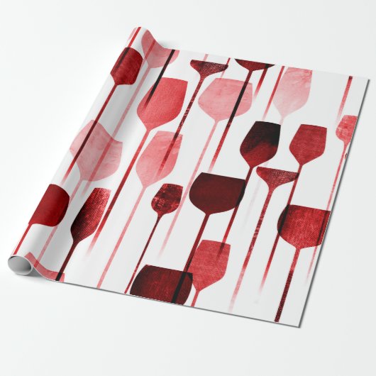 Partij drink naadloos patroon cadeaupapier (Uitgerold)