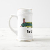 Partij Eel Beer Stein Bierpul (Links)