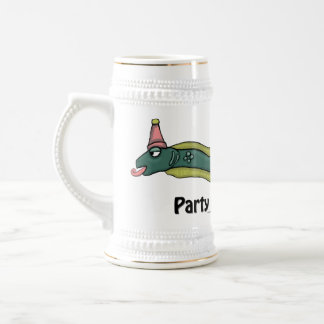 Partij Eel Beer Stein Bierpul