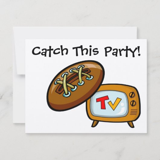 Partij football door SRF Kaart (Voorkant)