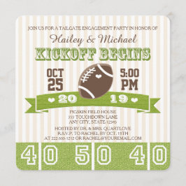 PARTIJ football TAILGATE ENGAGEMENT Kaart