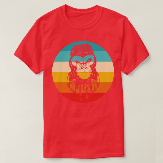  partij Gorilla T-shirt (Design voorkant)