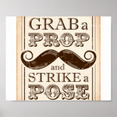  Partij/GRAB EEN PROP STRIKT EEN POSSIETJE Poster (Voorkant)