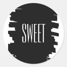 Partij gunst stickers SWEET