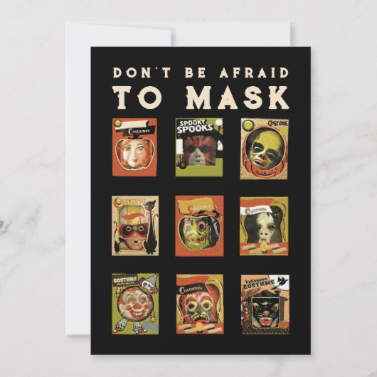 partij Halloween Kaart (Voorkant)