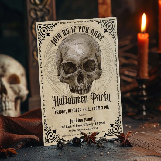  partij Halloween Kaart