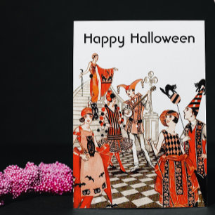 partij Halloween Kaart