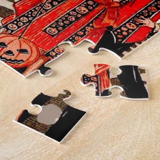 partij Halloween Legpuzzel (Zijkant)