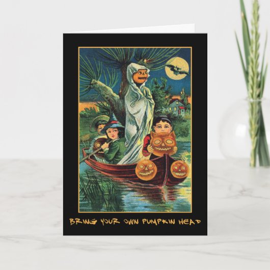  partij Halloween nodigt uit met bloedige tekst (Voorkant)