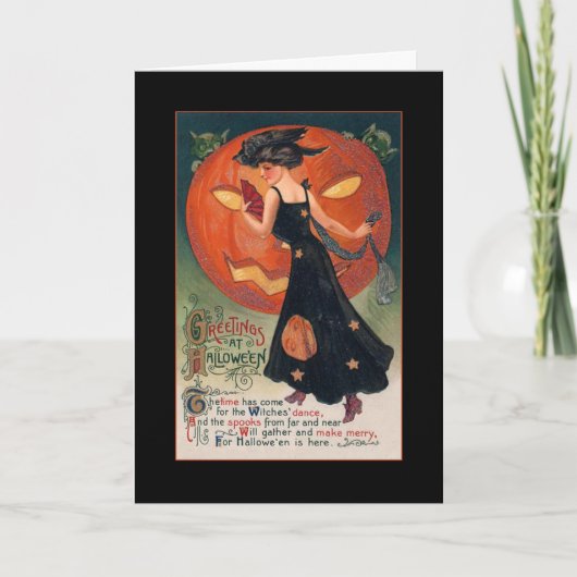 partij Halloween nodigt uit met bloedige tekst (Voorkant)