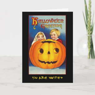partij Halloween nodigt uit met bloedige tekst