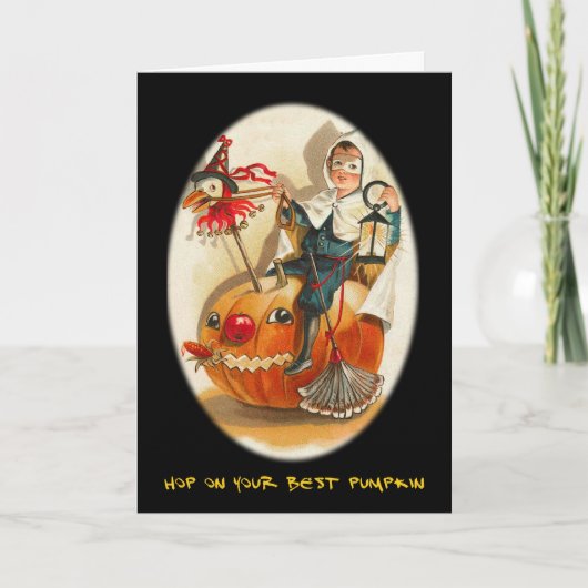 partij Halloween nodigt uit met bloedige tekst (Voorkant)