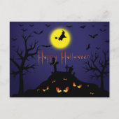  partij Halloween nodigt uit met bloedige tekst Uitnodiging Briefkaart (Voorkant)