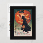  partij Halloween nodigt uit met bloedige tekst Uitnodiging Briefkaart (Voorkant / Achterkant)