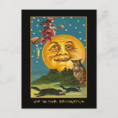 partij Halloween nodigt uit met bloedige tekst Uitnodiging Briefkaart (Voorkant)