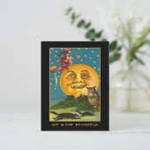 partij Halloween nodigt uit met bloedige tekst Uitnodiging Briefkaart (Staand voorkant)