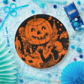  partij Halloween Papieren Bordje (Feest)