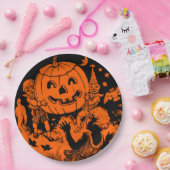  partij Halloween Papieren Bordje (Feest)