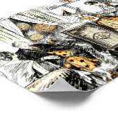 partij Halloween Poster (Hoek)