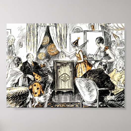 partij Halloween Poster (Voorkant)