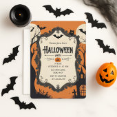  partij Halloween voor kinderen Feestdagenkaart