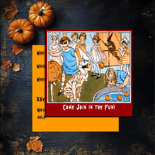  partij Halloween voor kinderen Kaart