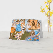  partij Halloween voor kinderen Kaart (Gele Bloem)