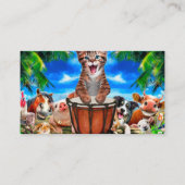 Partij in de boerderij visitekaartje (Achterkant)