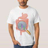 Partij in de darmen t-shirt (Voorkant)