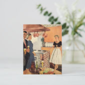  partij in de keuken, de bier en de Appetizers Kaart (Staand voorkant)