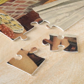  partij in de keuken, de bier en de Appetizers Legpuzzel (Zijkant)