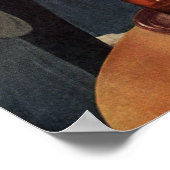 partij in de keuken, de bier en de Appetizers Poster (Hoek)