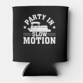 Partij in de langzame beweging Pontoon Boat Lover Blikjeskoeler (Voorkant)