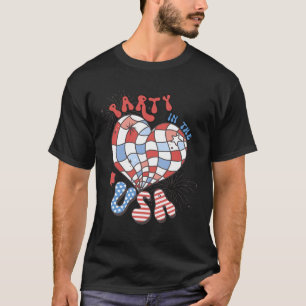Partij in de Verenigde Staten 4 juli Amerikaanse O T-shirt