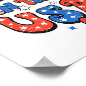 Partij in de Verenigde Staten 4 juli Onafhankelijk Poster (Hoek)