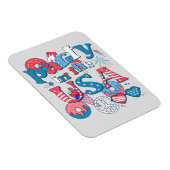 Partij in de Verenigde Staten - de Amerikaanse zom Magneet (Rechterzijde)