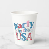 Partij in de Verenigde Staten Papieren Bekers (Voorkant)