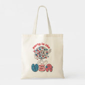 Partij in de Verenigde Staten Tote Bag (Achterkant)