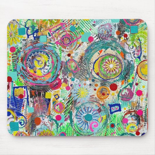 Partij in een Box Mousepad Muismat (Voorkant)