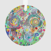 Partij in een Box Ornament (achterkant)