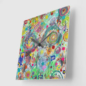 Partij in een Klok van de Wand van de Doos (Hoek)