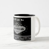 PARTIJ in Fabulous Las Vegas Cup met Dice! Tweekleurige Koffiemok (Voorkant rechts)