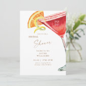 Partij in het House Cocktail Vrijgezellenfeest Kaart (Staand voorkant)