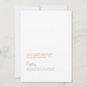 Partij in het Huis Champagne Vrijgezellenfeest Inv Kaart (Achterkant)